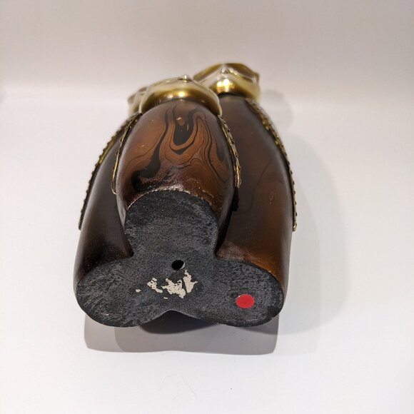 Adorable Trio of 3 Wise Owls Mama Papa Baby Décor Accent Piece Gold & Brown - Picture 6 of 6